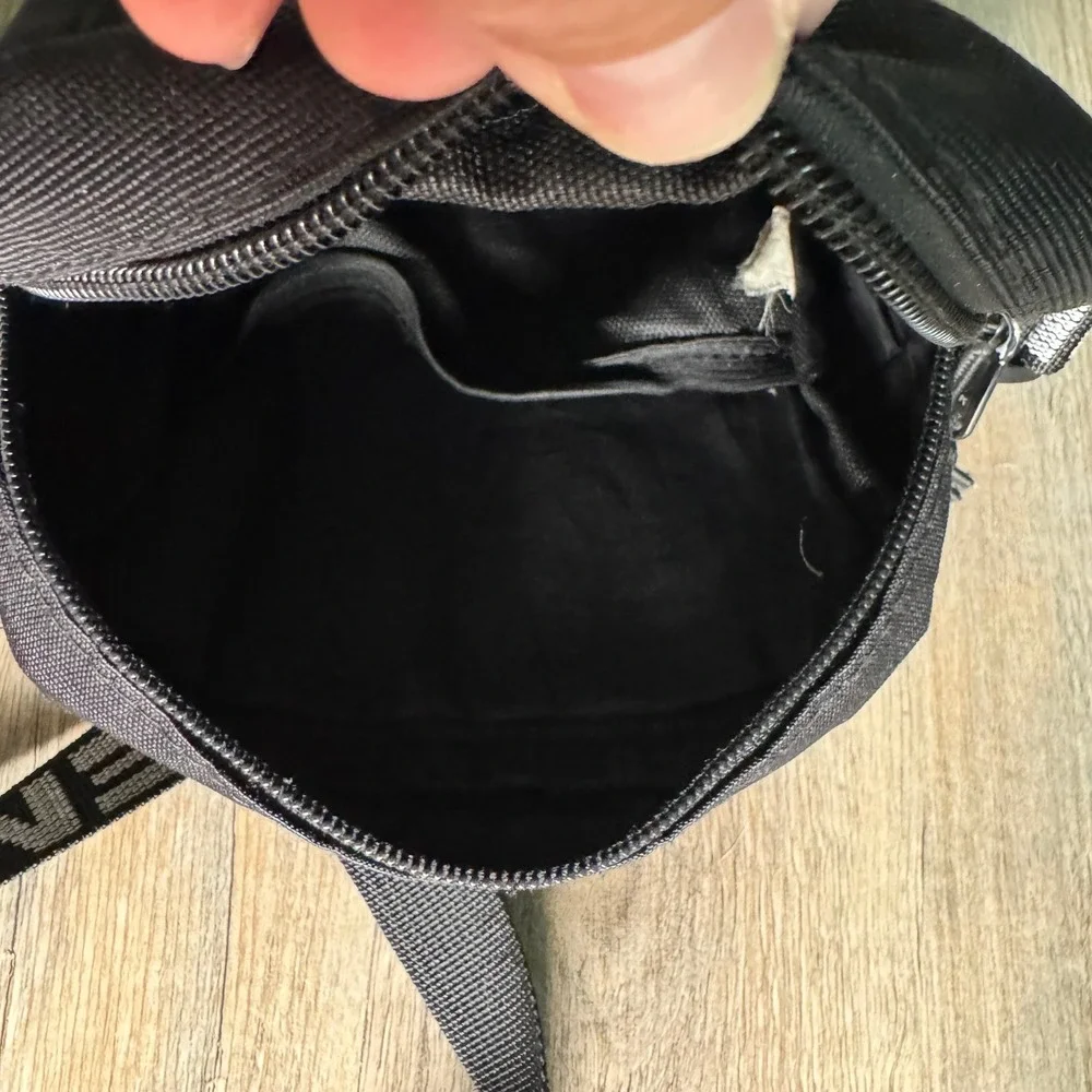 Supreme SS18 Shoulder Bag Black Cordura Logo Crossbody Streetwear Accessory